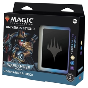 Forces of the Imperium -  commander deck - Universes beyond - Warhammer 40K - Magic the Gathering